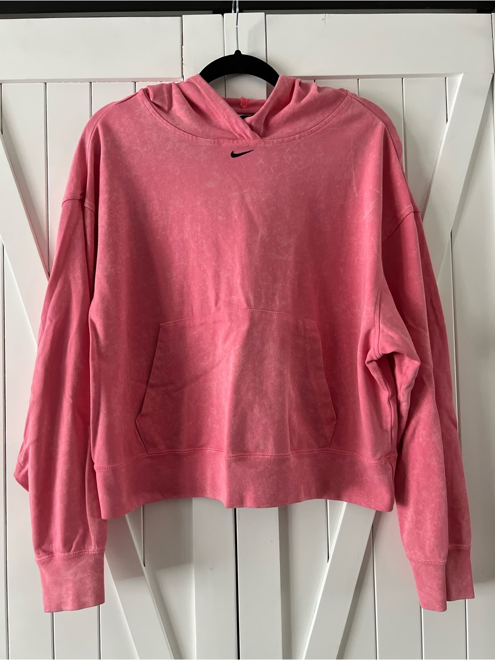 Women’s Nike Pink Acid Wash Hoodie